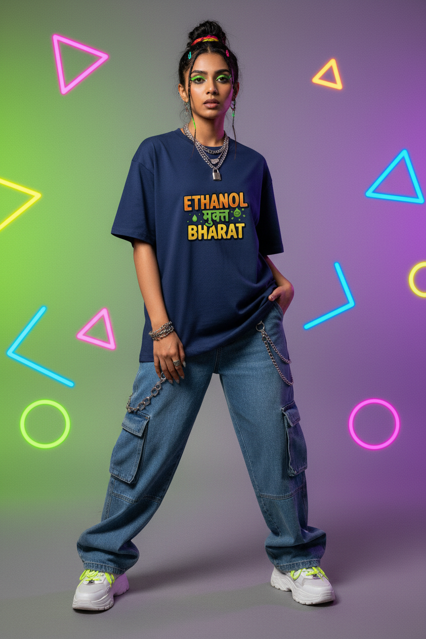 Unisex ETHANOL MUKT BHARAT Classic Crew T-Shirt