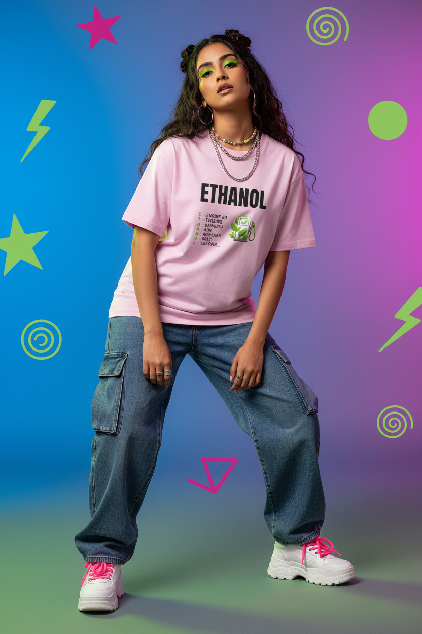 Unisex ETHANOL Abbreviation Classic Crew T-Shirt
