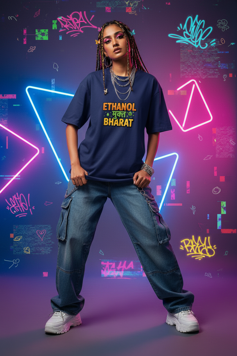 Unisex ETHANOL MUKT BHARAT Classic Crew T-Shirt