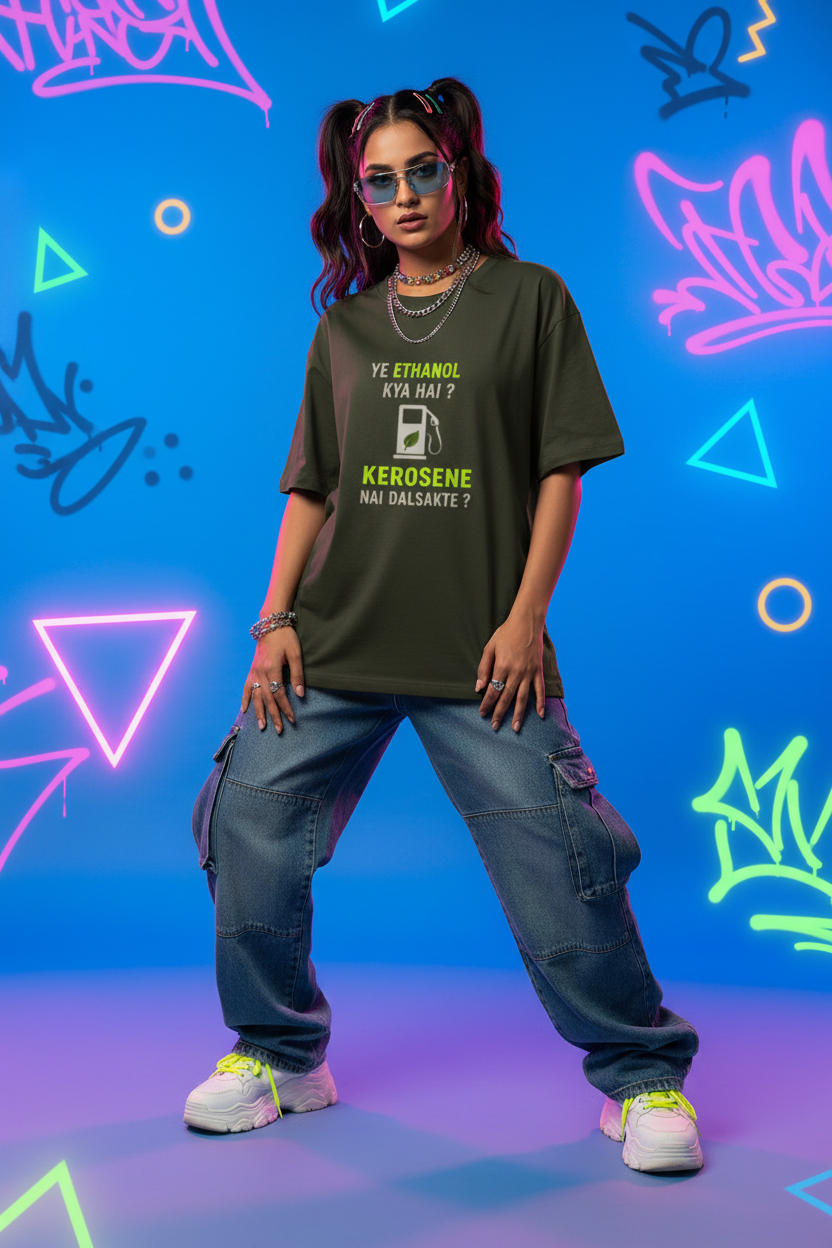 Unisex ETHANOL KYA HAI Classic Crew T-Shirt